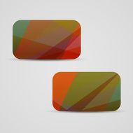 Vector business-card set for your design N599