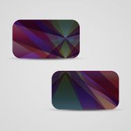 Vector business-card set for your design N600