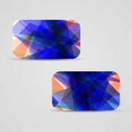 Vector business-card set for your design N601