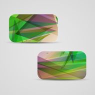 Vector business-card set for your design N602