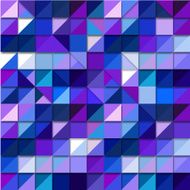 Background origami squares of blue and purple