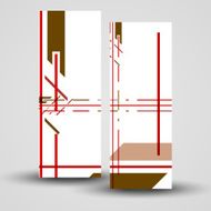 Vector banner set for your design N276