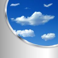 Abstract background with sky and clouds N3