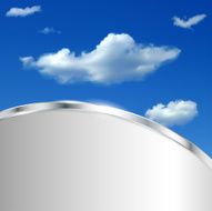 Abstract background with sky and clouds N4