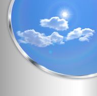 Abstract background with sky N2