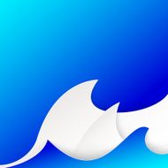 Tsunami paper waves