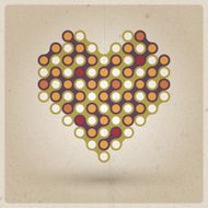 Retro heart N4