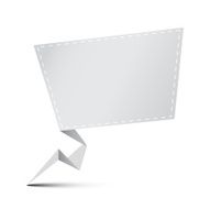Empty advertisement copy space