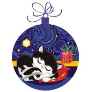 Sleeping cat N13