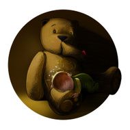 Teddy bear and baby N2