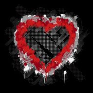 Abstract Heart N71