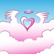 Angel Heart over the Clouds N2