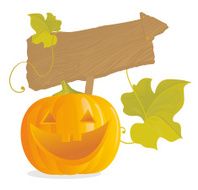Halloween arrow