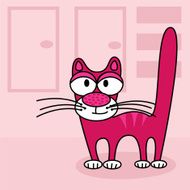 Pink cat