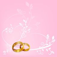 Wedding Rings Background N2