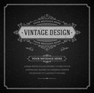 Vintage Design Template N9