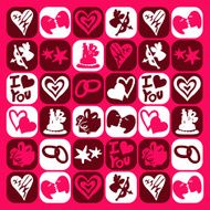 Lovers icons