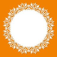 Doily with copy space N2