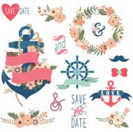 Nautical Floral Wedding Collections