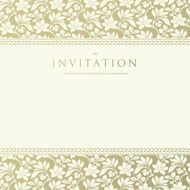 Invitation to the wedding or announcements N7