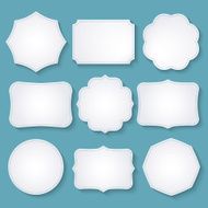 Vector set of decorative frames