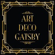 gatsby art deco background