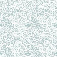 Lace seamless pattern with flowers N269