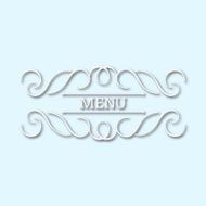 calligraphy monogram floral design vintage pattern logo