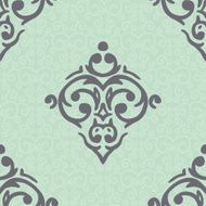 Vector seamless baroque damask luxury background N31