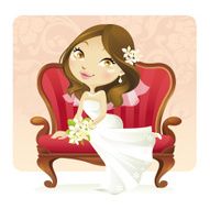 Spring Bride (Brunette)