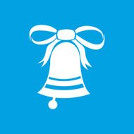 New Christmas bell icon