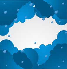 Bad weather background sky with clouds N2