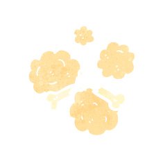 puff of smoke retro cartoon N2