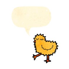 cartoon fluffy chick N5