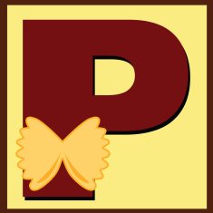 letter P for pasta N2