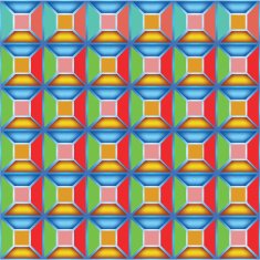 Seamless background based on geometric shapes N4