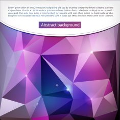 Abstract modern glossy polygonal background N2