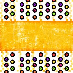 Disco background with place for text