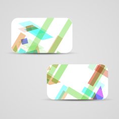 Vector business-card set for your design N538