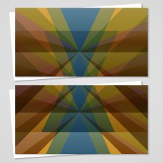 Vector business-card set for your design N540