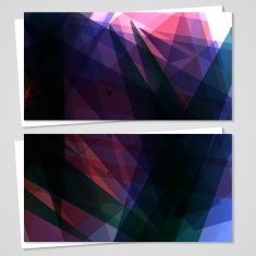 Vector business-card set for your design N542