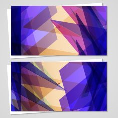 Vector business-card set for your design N544