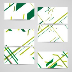 Vector business-card set for your design N547