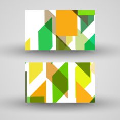 Vector business-card set for your design N548