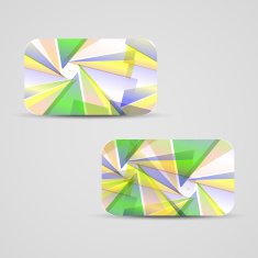 Vector business-card set for your design N555
