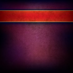 abstract dark grunge background with red ribbon