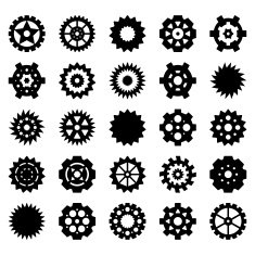 Gear Vector set 2