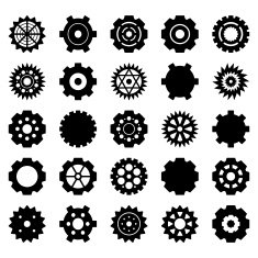 Gear Vector set 1