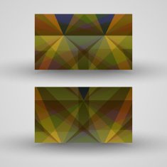 Vector business-card set for your design N566