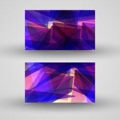 Vector business-card set for your design N572